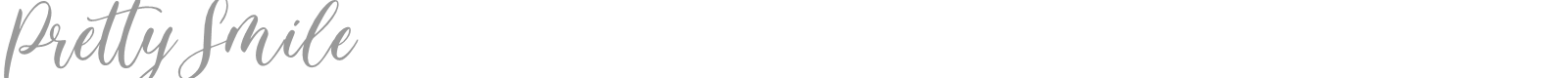 Pretty Smile font preview